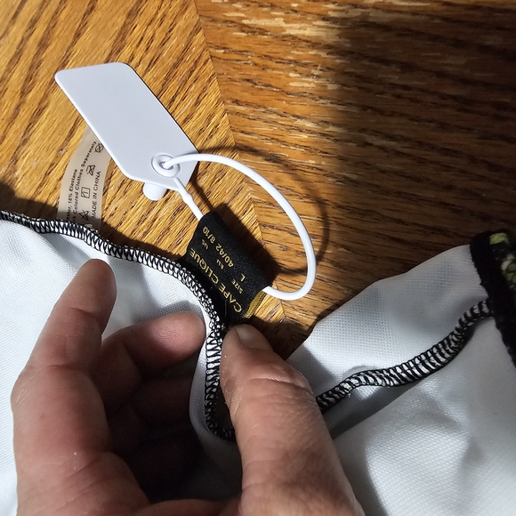 Green Snakeskin One-Piece Swimsuit - Picture 4 of 4